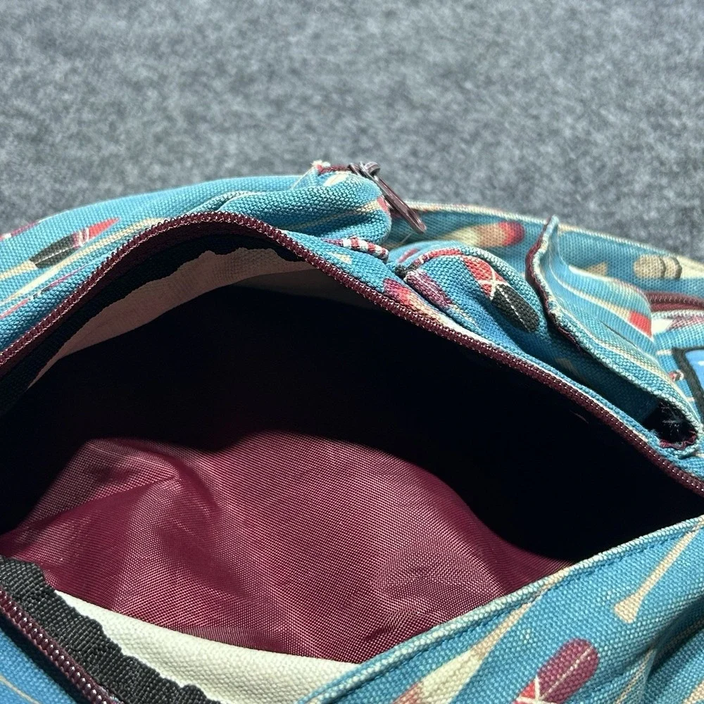 KAVU Rope Bag Sling Backpack Row House Cotton Canvas
